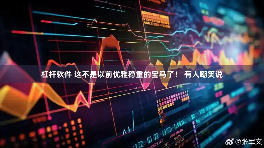 杠杆软件 这不是以前优雅稳重的宝马了！ 有人嘲笑说